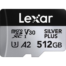 Str Store 512GB Silver Plus 205MB 4K V30 Uhsı Micro Sd Hafıza Kartı