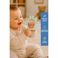 Babyjem Silikon Kolay Kavrama Diş Kaşıyıcı Soft Yeşil