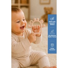 Babyjem Silikon Kolay Kavrama Diş Kaşıyıcı Pembe