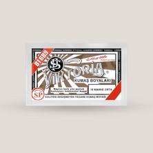 Str Store Viktoria Kumaş Boyasi 18 Kahve Orta - (3 Paket Boya + 2 Paket Fiske)