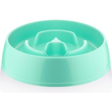 Str Store Köpek Mama Kabı Yavaş Besleyici Gıda Dağıtıcı Yavaş Yeme Köpek Anti-Boğulma Besleyici 375 ml