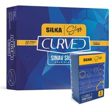 Str Store Silka Curved Sınav Silgisi 8'li Sg.53