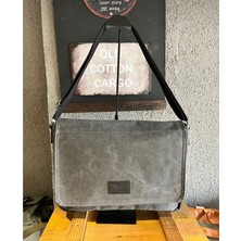 Old Cotton Cargo Laptop Çantası 7171 5 Boıse Computer Bag W32 H 40 D 10