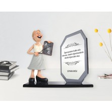 BK Gift Kişiye Özel Kadın Öğretmen Biblo