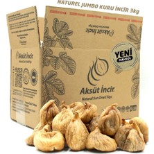 Aksüt İncir Naturel Jumbo Kuru Incir 3kg
