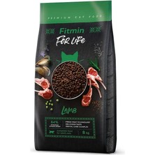 Fitmin For Life Adult Taze Kuzu Etli Yetişkin Kedi Maması 8 kg