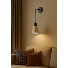 Modavize Trend Modern Tasarım Salon - Mutfak - Cafe Metal Krem Renk Tekli Aplik
