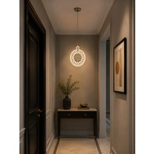 Modavize Geyik Modern Tasarım Krom 3 Renk (Sarı Günışığı ve Beyaz) - Ledli Banyo - Mutfak - Salon Ledli Sarkıt