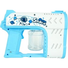 MEGA Bubble Blaster Işıklı ve Müzikli Çift Çıkışlı Köpük Tabancası Mavi