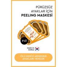 MJCARE Soft Miracle Foot Peeling Pack 3'lü - Soyulan Ayak Peeling Maskesi