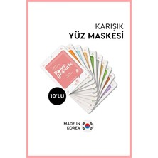 Mjcare 10'lu Karışık Yüz Maskesi