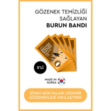 Mjcare Siyah Nokta ve Gözenek Bakımı İçin Burun Bandı 5'li - Derinlemesine Arındırıcı ve Sıkılaştırıcı Bakım