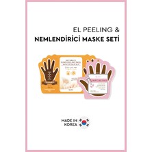 Mjcare El Peeling ve Nemlendirici Maske Seti - 2 Aşamalı Yoğun El Yenileme Seti