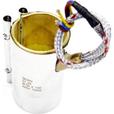 Sern Kelepçe Nozul Pirinç Rezistans 50MM Çap 100MM Boy 750W 220V