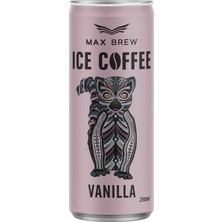 Max Brew Vanilya Soğuk Kahve 250 ml 12 Adet