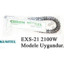 Sern Kumtel Exs-21 2100W Uyumlu 2000W Infrared Soba Isıtıcı Rezistans Teli (Yatay)
