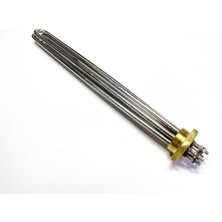 Sern 1 1/4 Inc 304CR Termovat Isıtıcı 380V Trifaze 38CM 9kw(Termostatsız)