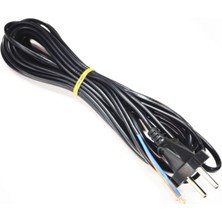 Sern Elektrikli Süpürge Enerji Kablosu Siyah 8 Metre 2X0,75MM² Bakır 230V