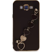Samsung Galaxy J7 Uyumlu Kılıf Esila Silikon - Siyah