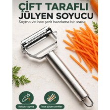 Lorend Jülyen Soyacak Paslanmaz Çelik Sebze,meyve Soyacağı Premium Seri