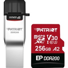 Patriot 256GB Ep DDR200 Micro Sd Hafıza Kartı (PEF256GEP33MCX)