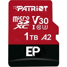 Patriot 1tb Ep Series V30 A2 Micro Sd Hafıza Kartı (PEF1TBEP32MCX)
