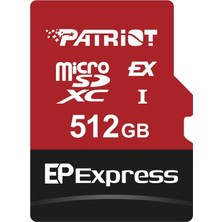 Patriot 512GB Ep Express Micro Sd Hafıza Kartı (PEF512GEPEXMCX)