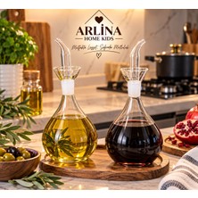 Arlina Home Kids Ikili 1000 ml Akasya Standlı Yağlık-Sosluk Seti