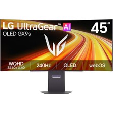 Lg Ultragear 45GX90SB-B 45″ 240Hz 0.03MS G-Sync Freesync Premium Pro 800R Curved Wqhd OLED Akıllı Gaming (Oyuncu) Monitör
