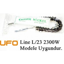 Sern Ufo Line L/23 2300W Modele Uyumlu 2500W Infrared Soba Isıtıcı Rezistans Teli (Yatay)