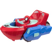 Jazwares Spidey Dönüşen Mermi Fırlatıcılı Sesli Araç SNF0379
