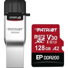 Patriot 128GB Ep DDR200 Micro Sd Hafıza Kartı (PEF128GEP33MCX)