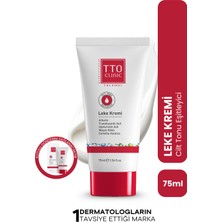 TTO Clinic Leke Kremi 75 ml – Onarıcı, Aydınlatıcı ve Nemlendirici Etkili