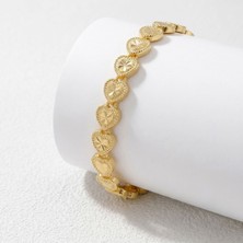 Zaa Amorette 24K Gold Kaplama 8 mm Kadın Bileklik Sarı