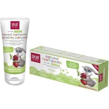 Splat Florürsüz Doğal Çocuk Diş Macunu 50 ml Çilek & Vişne Aromasıyla İtalya Menşeli