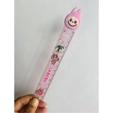 Syn Shop Labubu Figür Cetvel 15 cm Kırtasiye Okul Ihtiyaçları