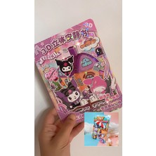 Syn Shop Kuromi Melody 3d Karton Evcilik Oyunu Dıy Aynı Parça Arasına Yapışkan Kâğıt İle Hazırlanır Hediyelik