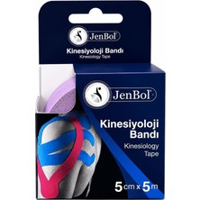 Jenbol  Tape  5 cm x 5 M - Mor