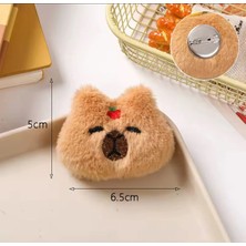 Syn Shop Capybara Kapibara Figür Peluş Çanta Süsü Rozet