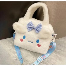 Syn Shop Cinnamoroll Kuromi My Melody Y2K Sanrio Peluş El Omuz Askılı Ayarlı Çanta Hediye