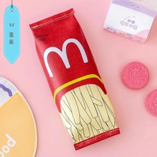 Syn Shop Kawaii Kore Mc Patates Kızartması Kalemlik Kalem Kutu Makyaj Çantası Düzenleyici Doğum Günü Hediye