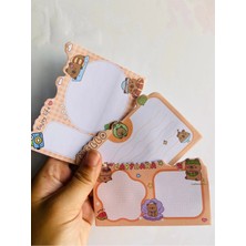 Syn Shop Capybara Kapibara 3lü Postit Yapışkanlı Not Kağıt