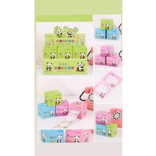 Syn Shop Panda Rulo Etiket Seti 70 Adet Ajanda, Günlük, Scrapbook Çıkartma Sticker - 1 Kutu