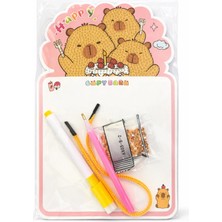 Syn Shop Capybara Kapibara Yaz Sil Tahtası Elmas Mozaik Kendin Yap Dıy Boyama Seti Boncuklu Taşlı Taşlama