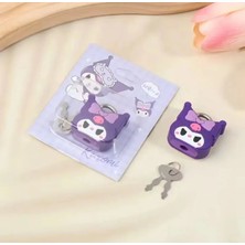 Syn Shop Kuromi Çanta Kalemlik Bavul Valiz Asma Kilit Anahtar