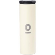Espressolab Ekru Uzun Termos 480 ml Metal Malzeme 5 Saat Sıcak/soğuk Tutma No:48