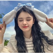 Syn Shop Sanrio Cinnamoroll Lolita Y2K Kpop Kulaklı Taç Tanç Saç Bandı Aksesuar Hediye Kurdele