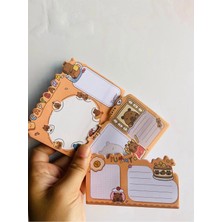 Syn Shop Capybara Kapibara 3lü Postit Yapışkanlı Not Kağıt