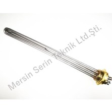 Sern Kafalı Kazan Isıtıcı Rezistansı Ferq 1,5 Inç 10KW 43,5cm