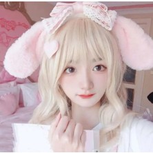 Syn Shop Sanrio My Melodi Melody Lolita Y2K Kpop Kulaklı Taç Tanç Saç Bandı Aksesuar Hediye